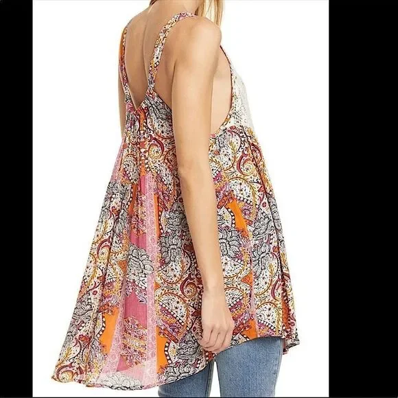 Free People Intimately Count Me In Trapeze Top - Picture 4 of 14